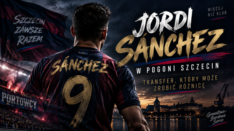 Jordi Sánchez w Pogoni Szczecin. Transfer, który może zrobić różnicę